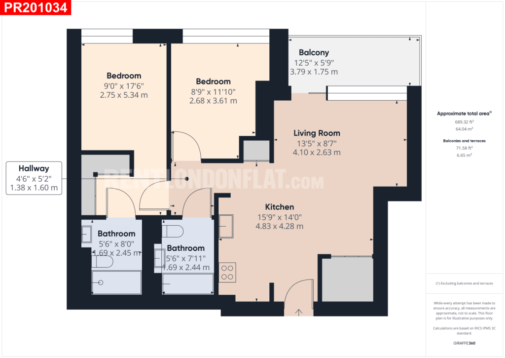 City Road, Old Street floorplan