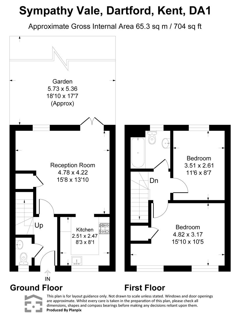 7, Sympathy Vale, Dartford floorplan