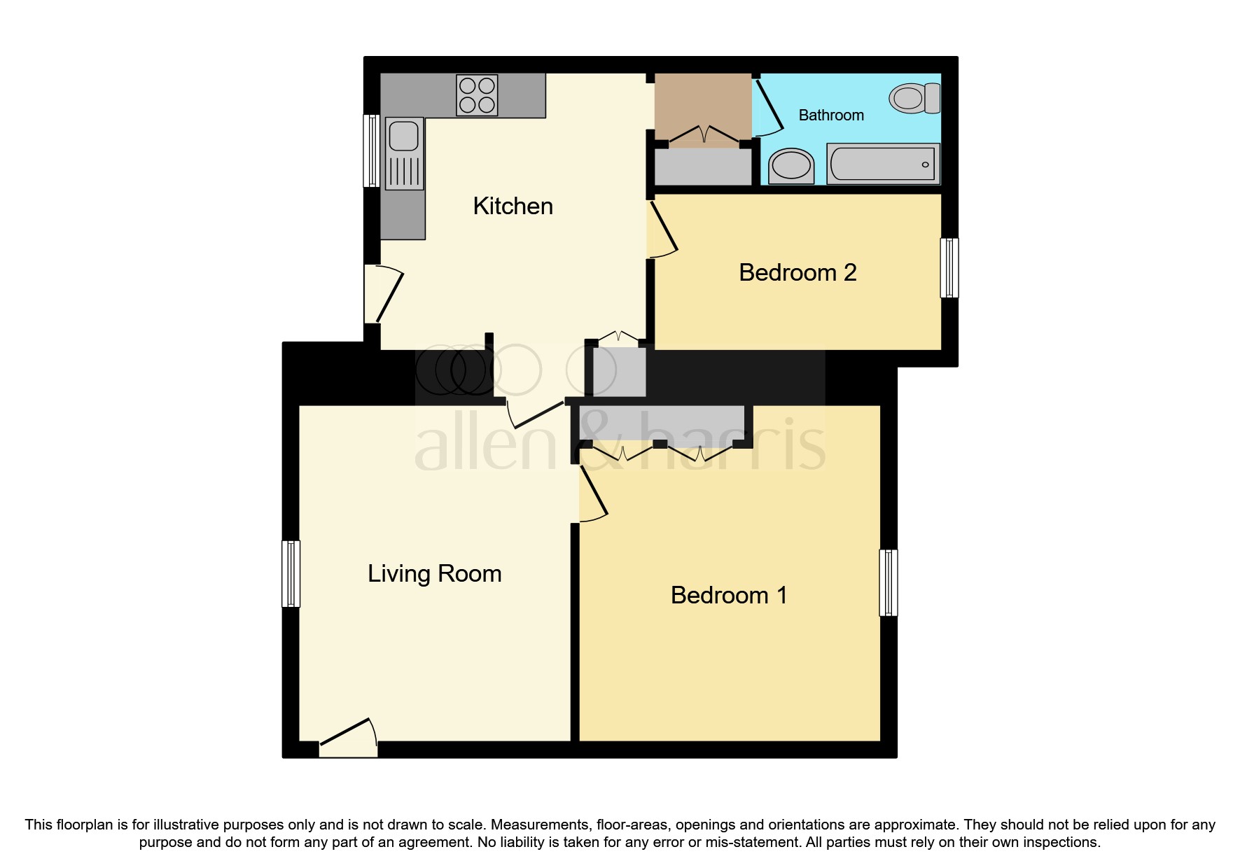 High Street, Lochwinnoch PA12, 2 bedroom flat for sale 64068380