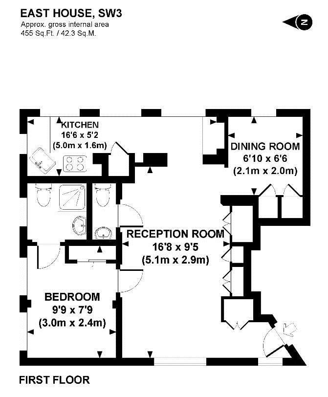 1 Bedrooms Flat to rent in Rosemoor Street, London SW3