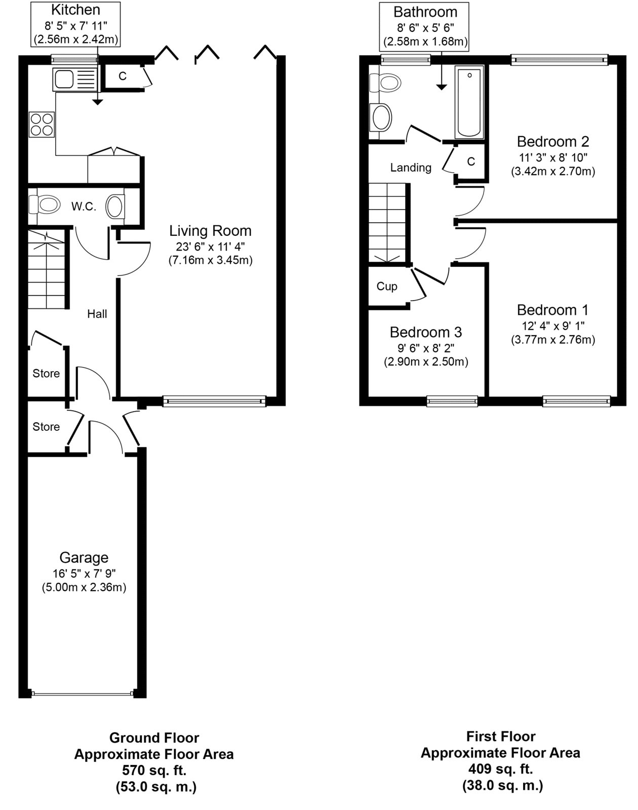 Alder Way, Swanley, Kent BR8, 3 bedroom end terrace house for sale