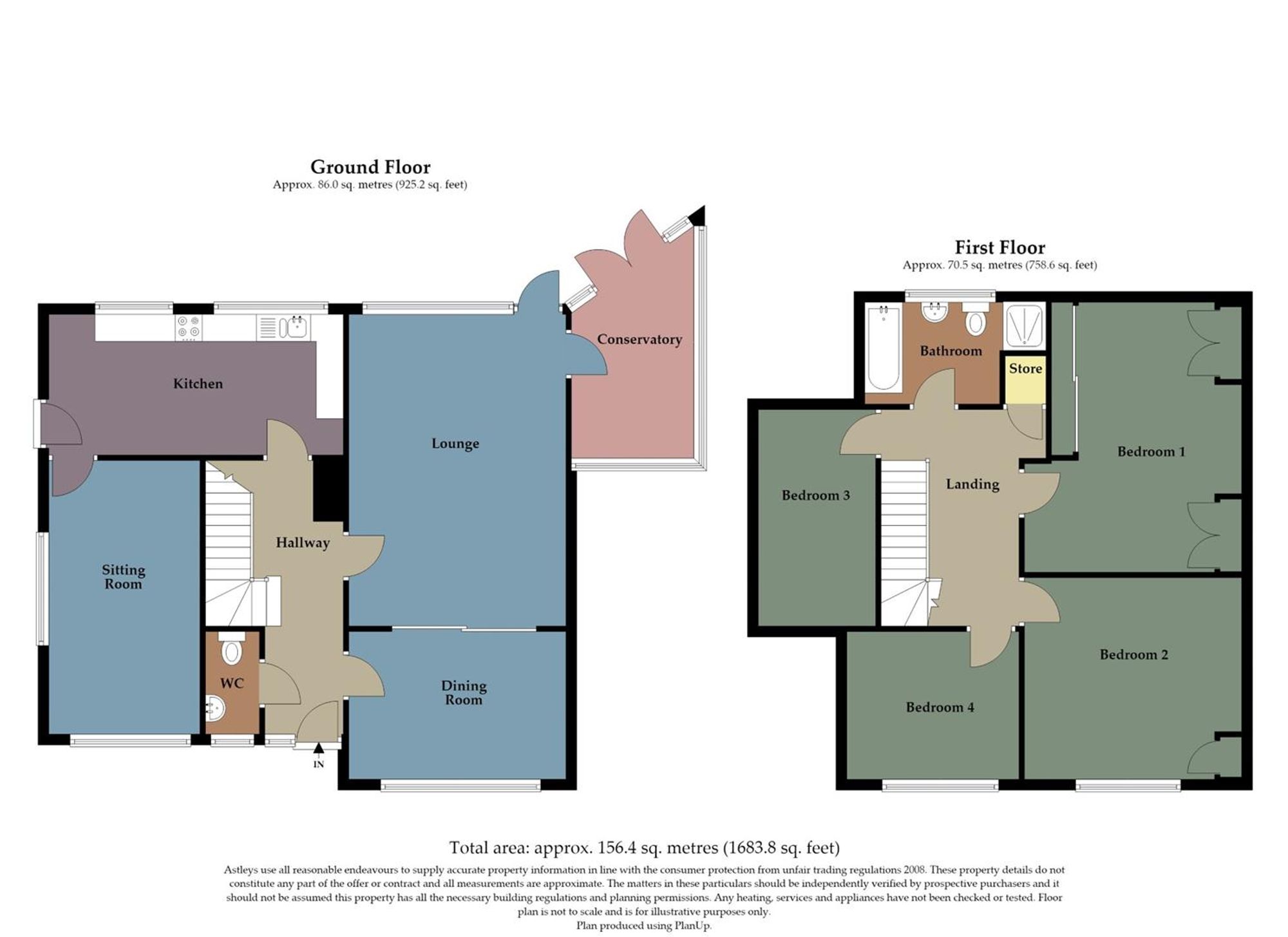 9, Havergal Close, Swansea floorplan
