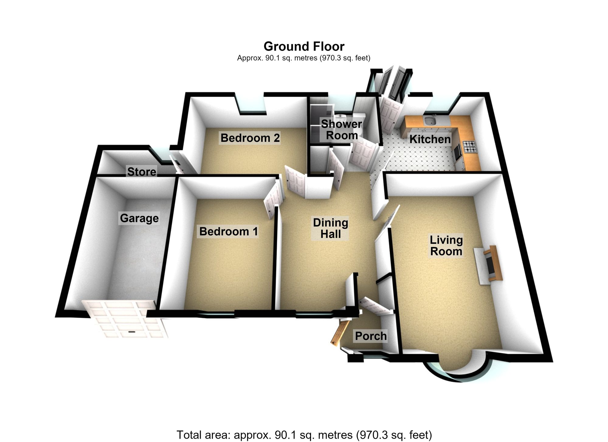 8 Magdalen Close, Scunthorpe floorplan