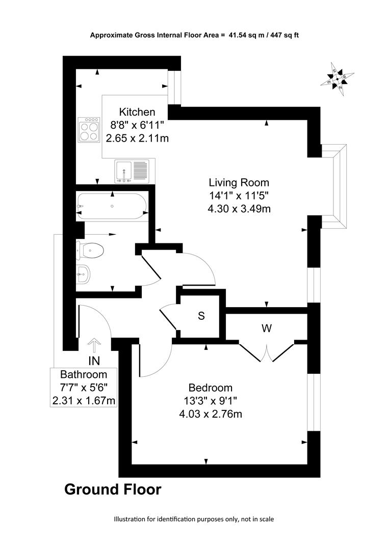 Somerset Hall, Tottenham, N17 floorplan