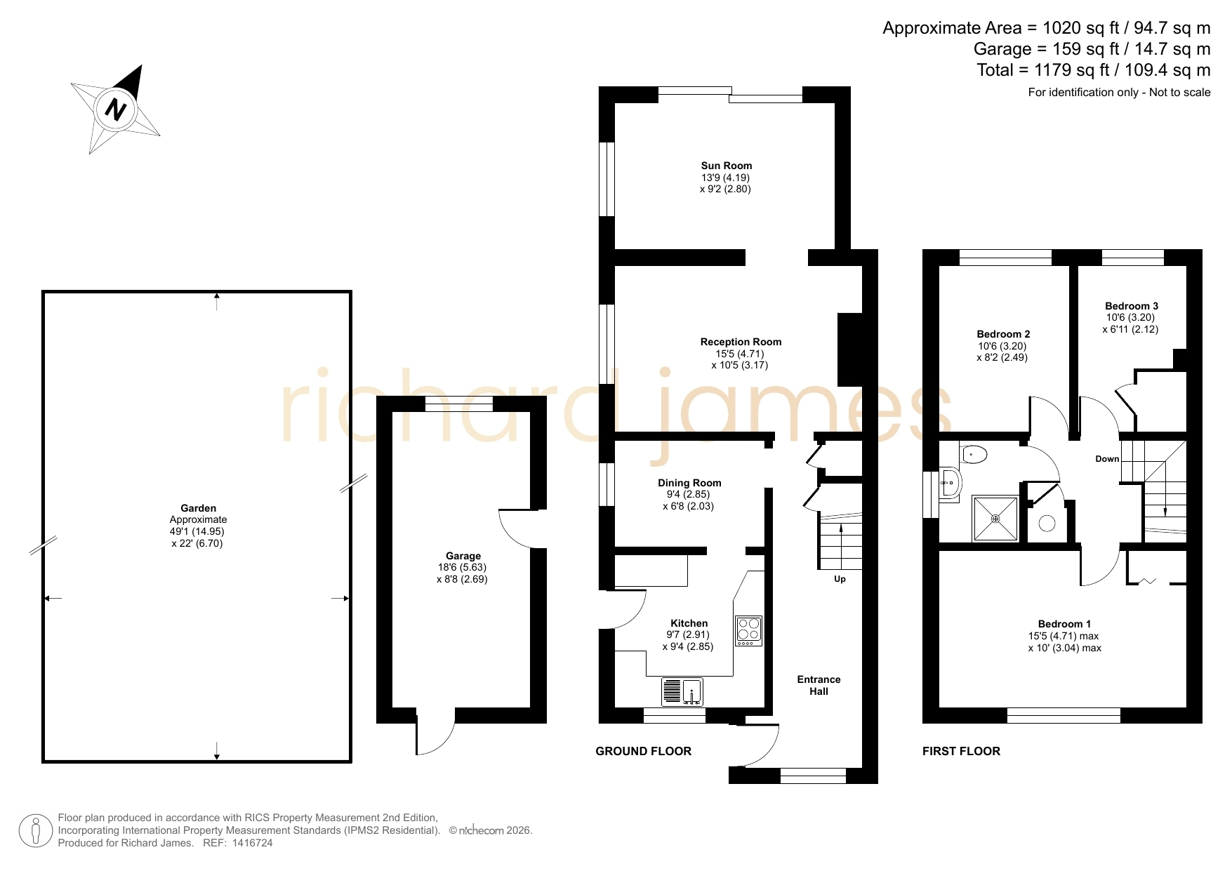 11, Maunsell Way, Swindon floorplan