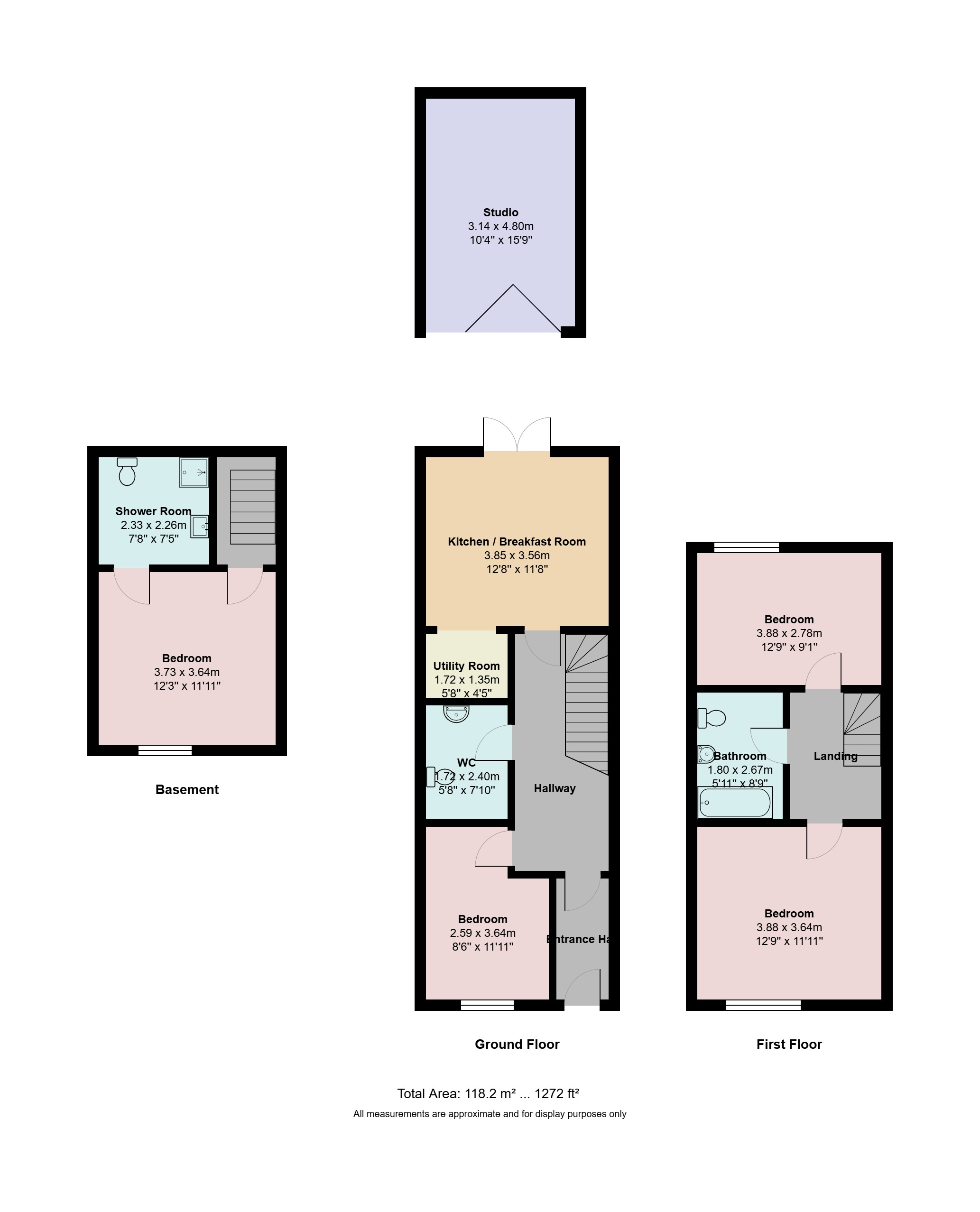 41, Victoria Road, Cambbridgeshire floorplan
