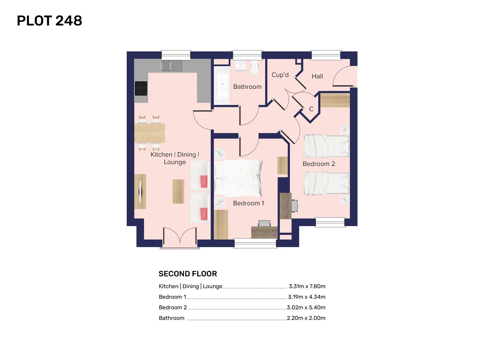 Plot 248 Foxgloves At Meadow View, 45, Radley Avenue, Witham photo 4