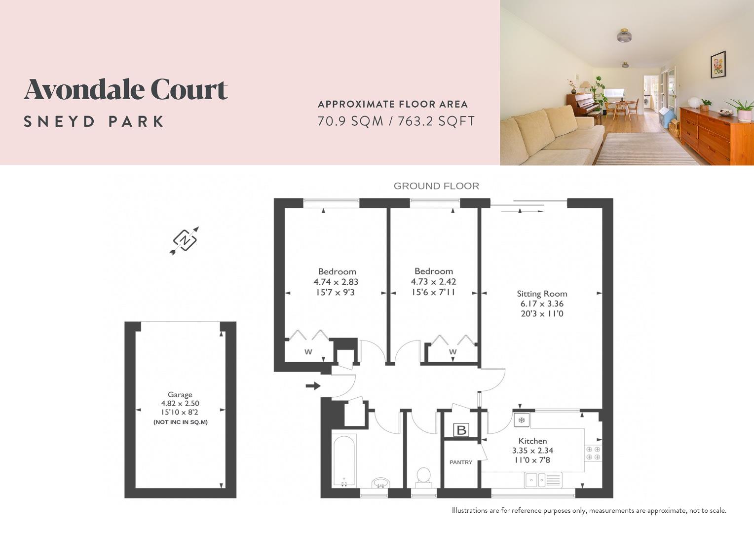 Flat, 1 Avondale Court, Goodeve Road, Bristol floorplan