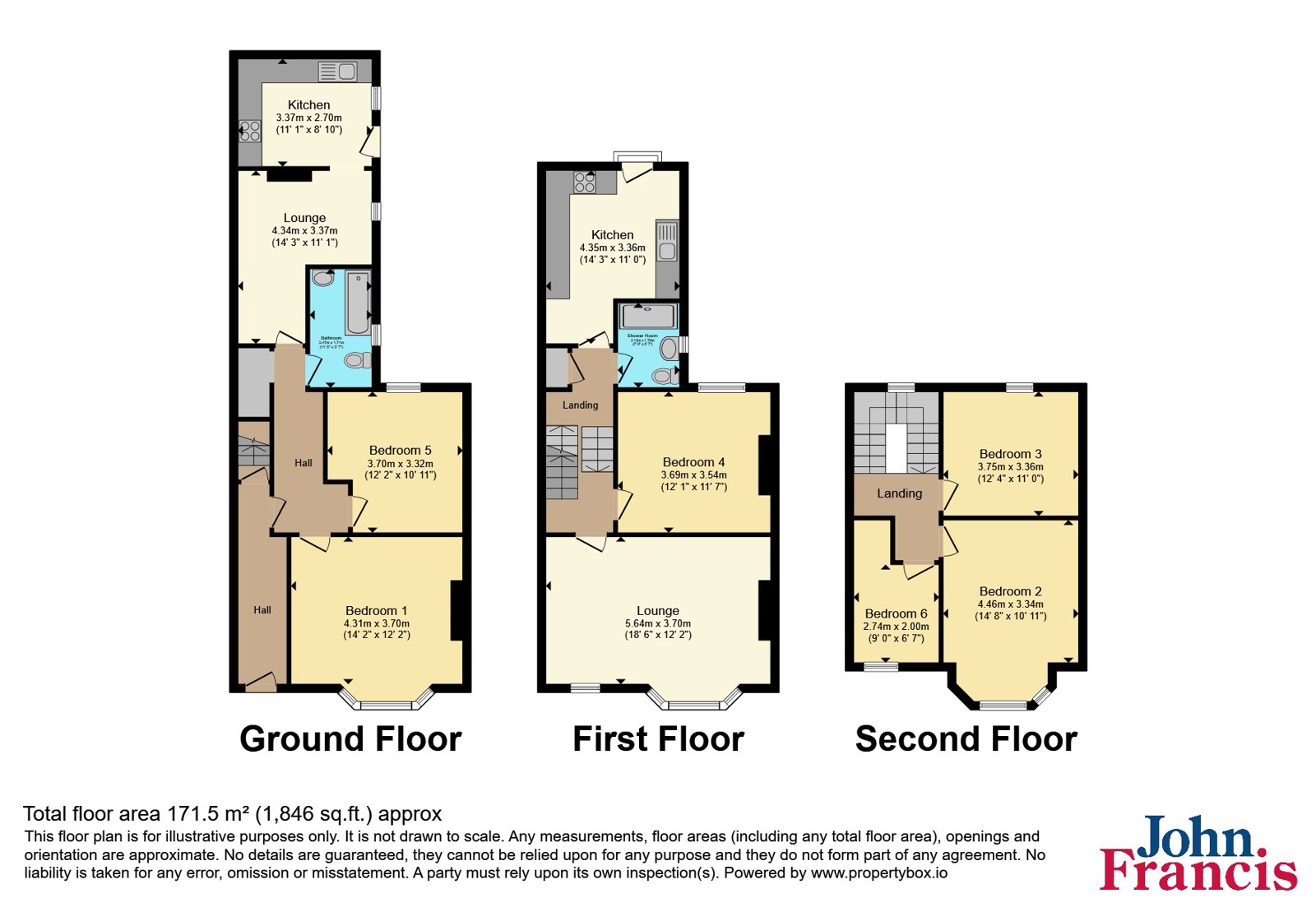 124 Gower Road floorplan