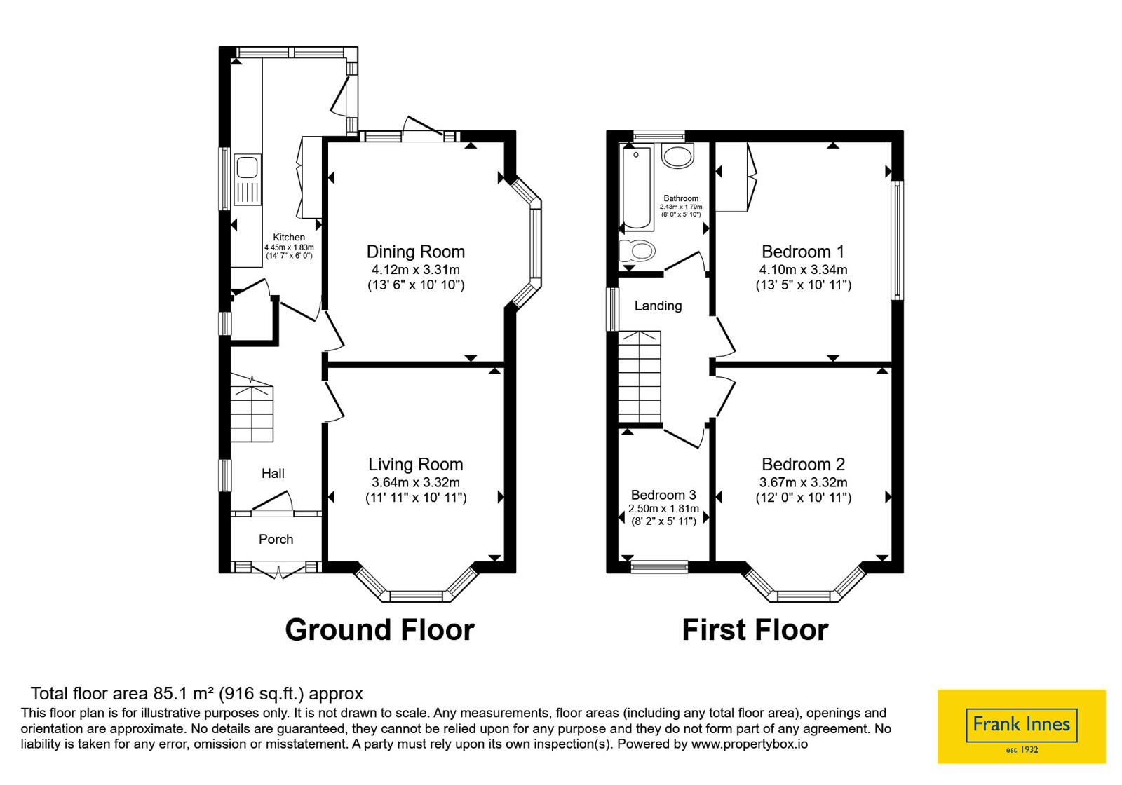 142, Nottingham Road, Nottingham floorplan