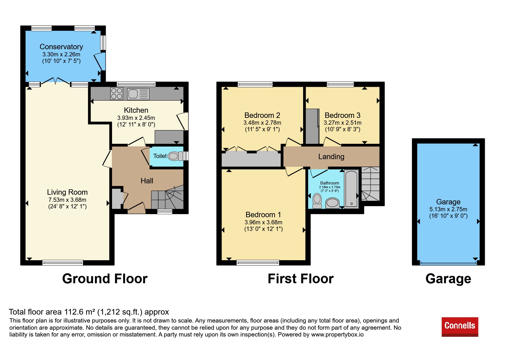23, Turners Mill Road, Haywards Heath floorplan