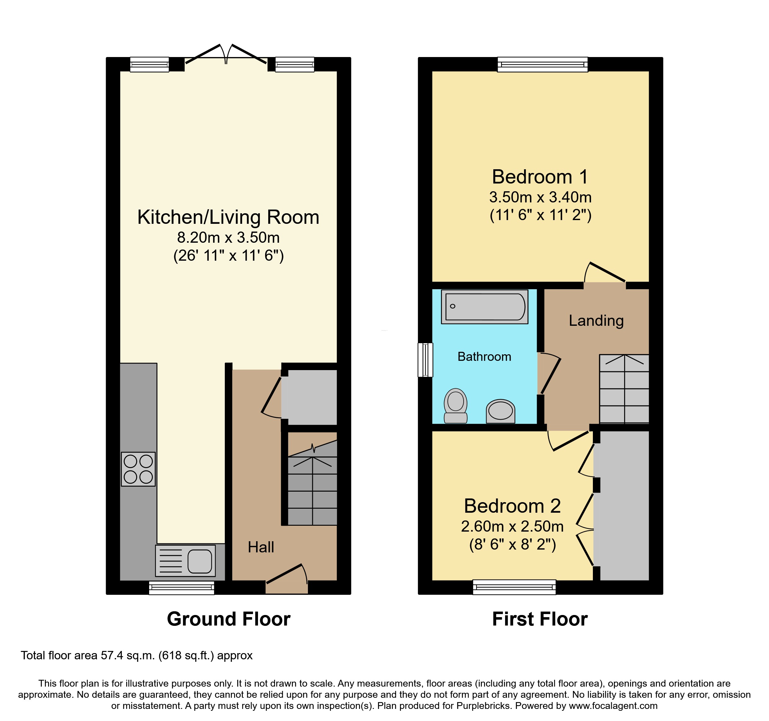236, Kirkdale, London floorplan