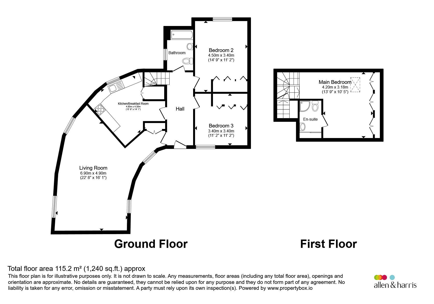 3, The Stables, Academy Drive, Corsham floorplan