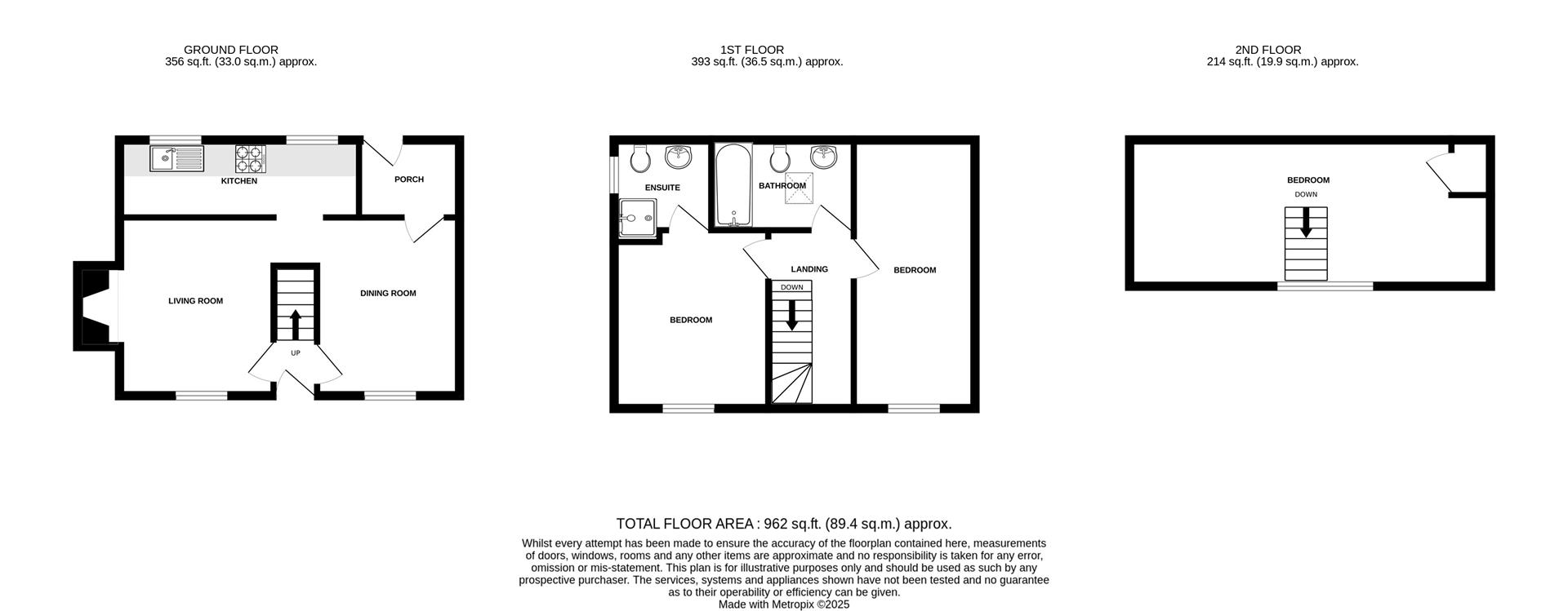 The Triangle, Manaccan floorplan