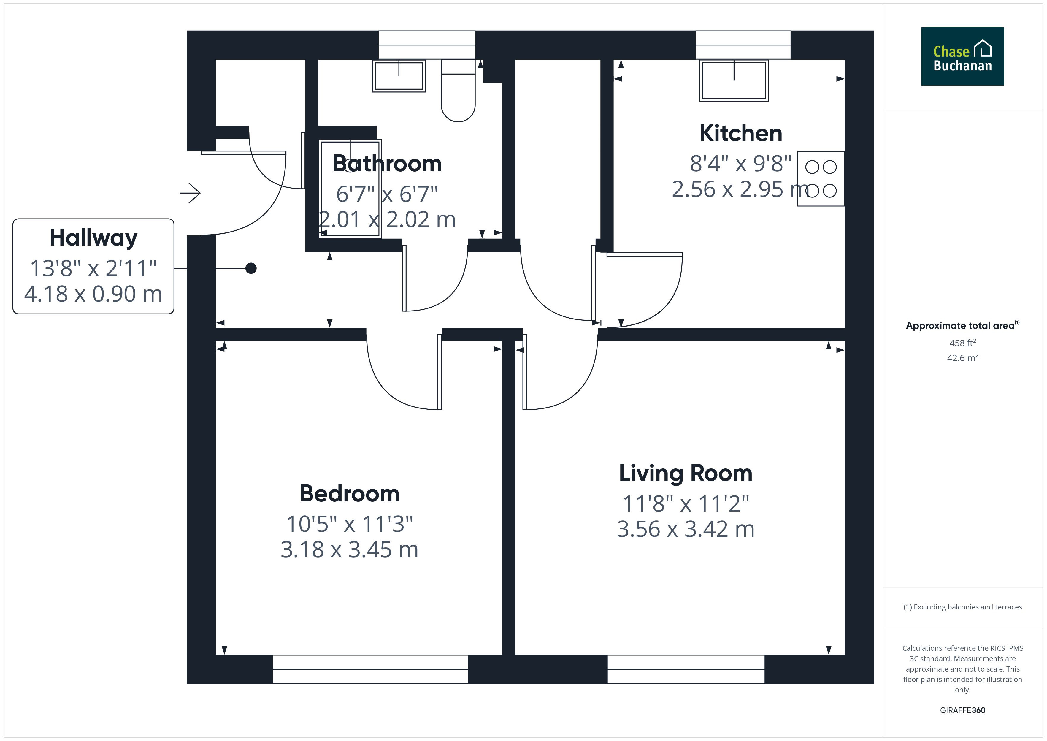 18, Chichester Close, Hampton floorplan