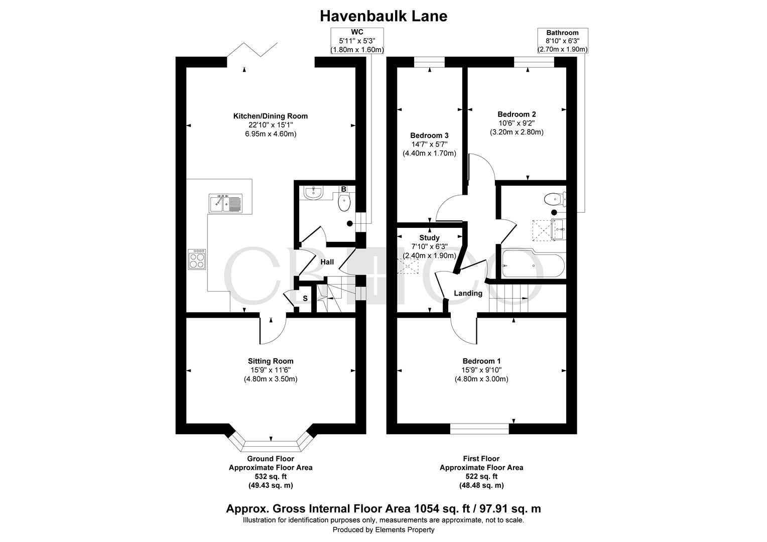 174, Haven Baulk Lane, Derby floorplan