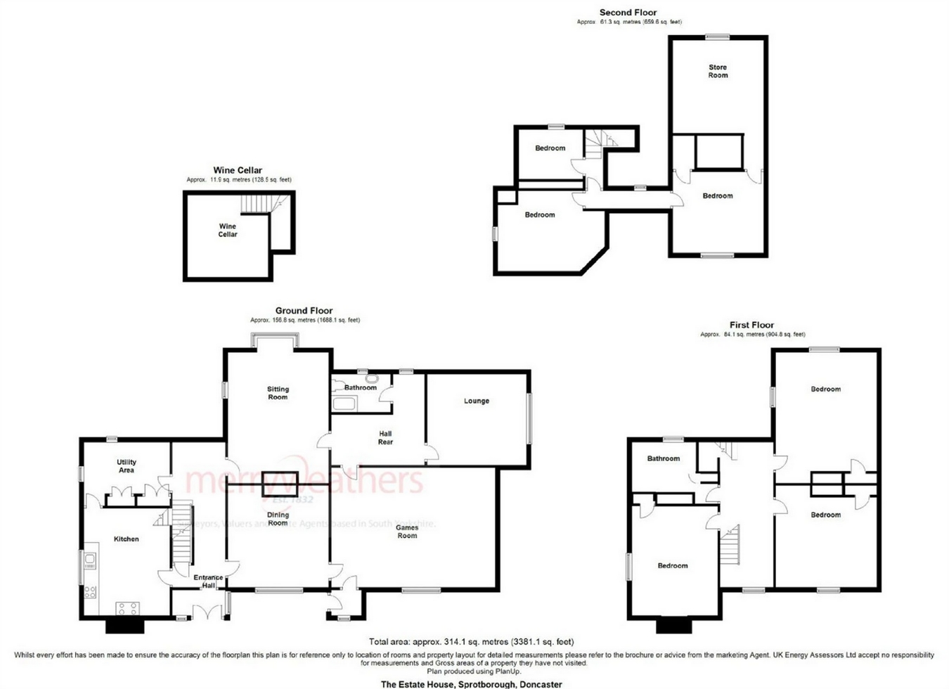 5 Bedrooms Detached house for sale in Main Street, Sprotbrough, Doncaster, South Yorkshire DN5