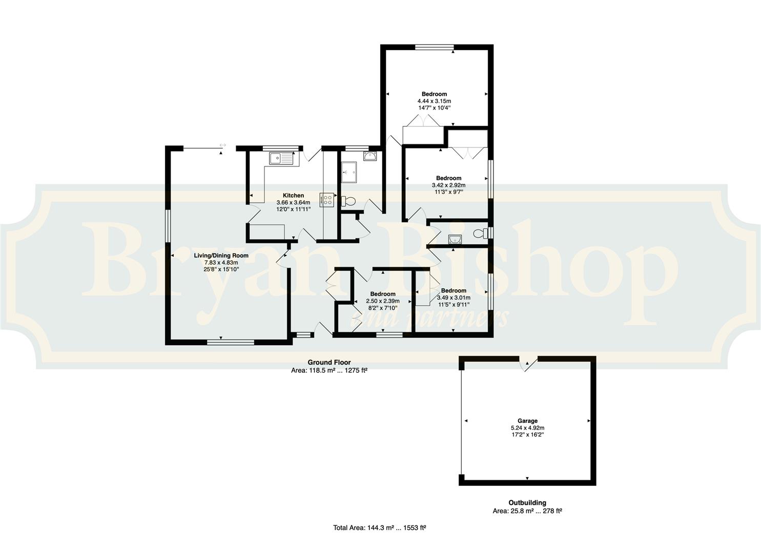 22, Lower Mardley Hill, Welwyn floorplan