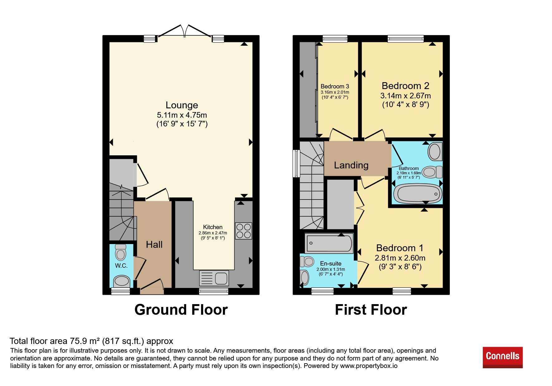 18, Holden Park, Stafford floorplan