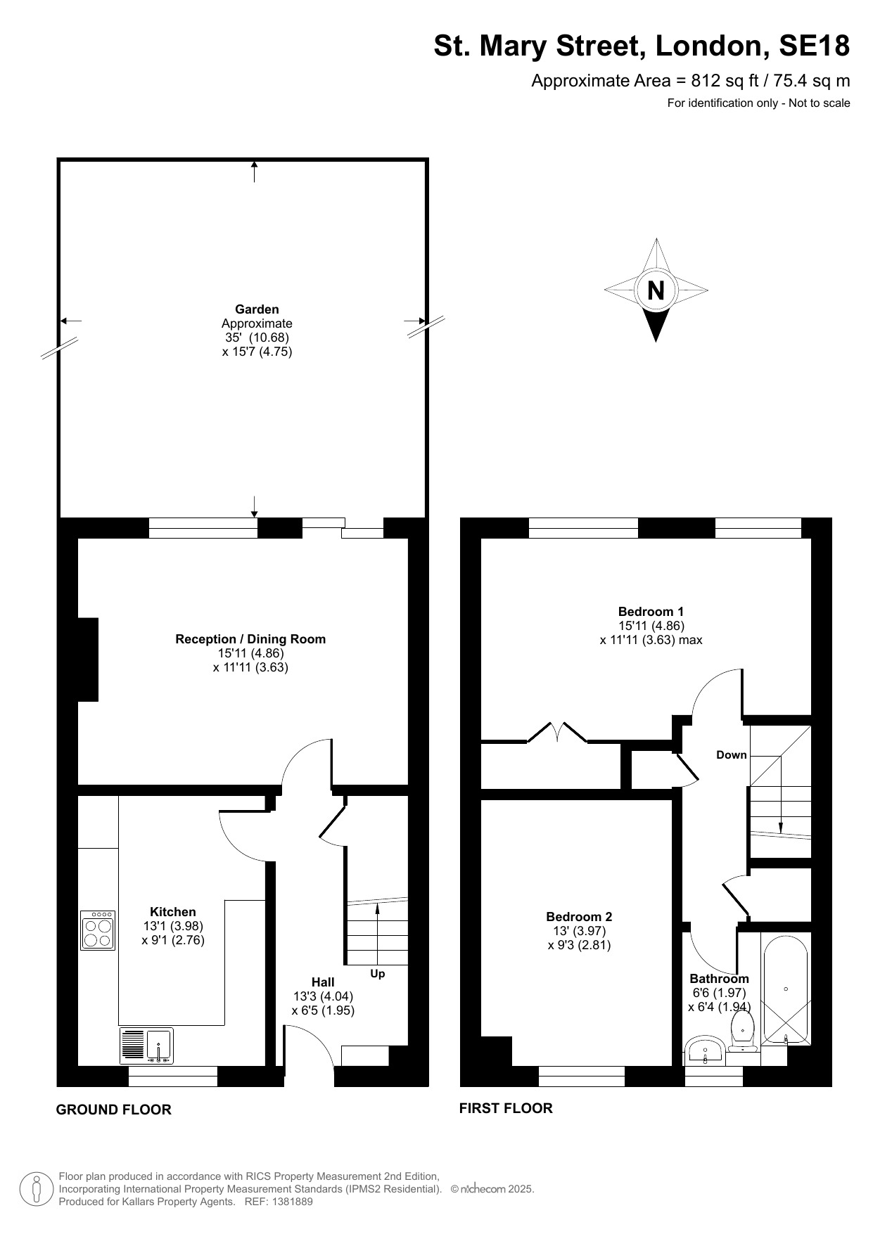 16 St. Mary Street, London, Greater London floorplan