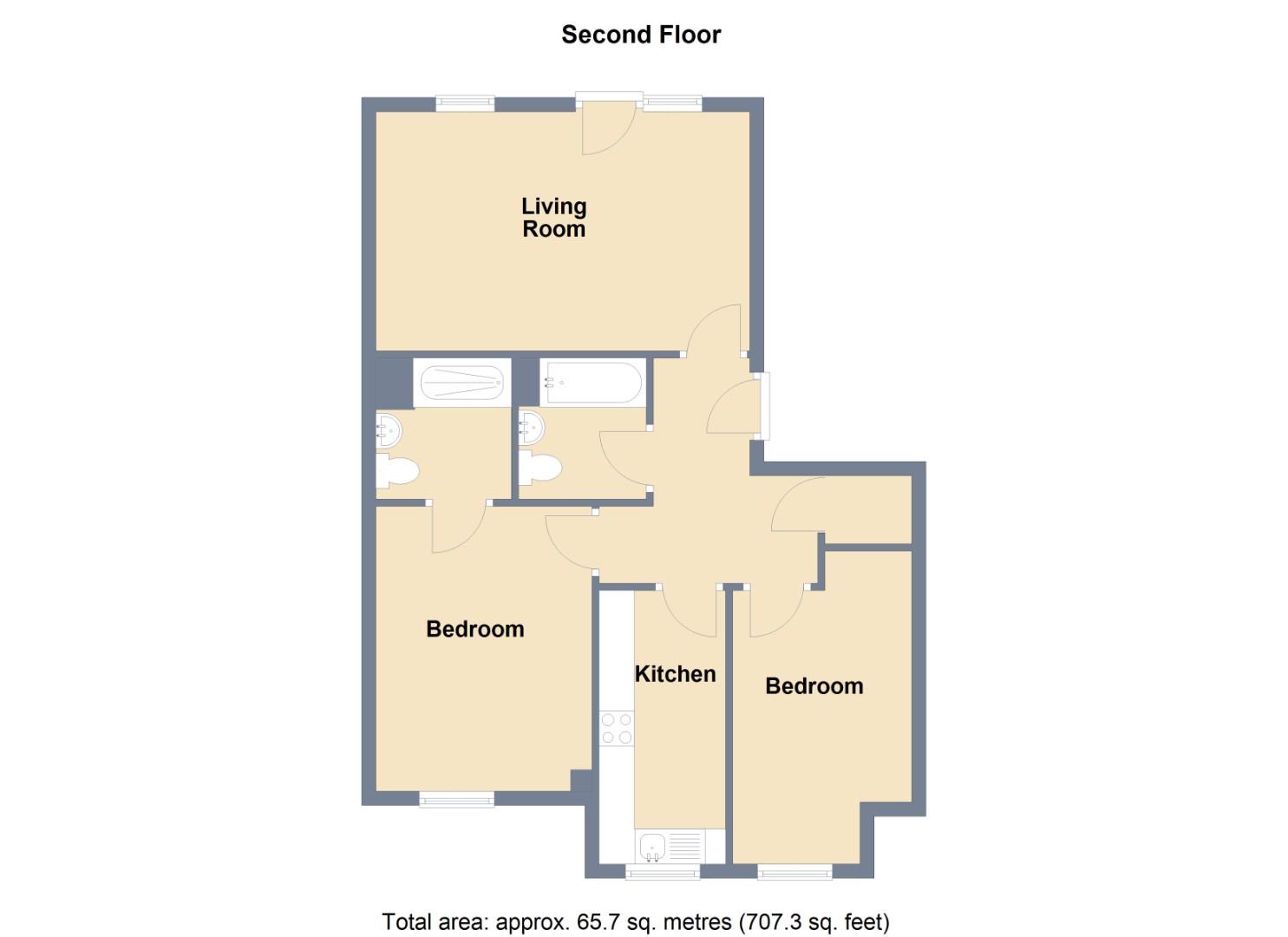 6, Samas Way, Crayford floorplan