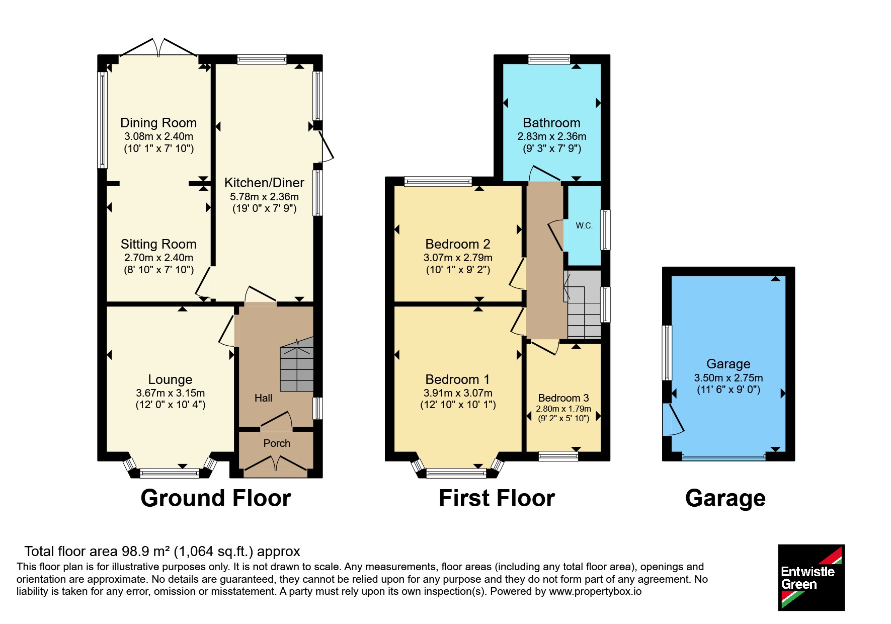 Wingate Avenue, Lancashire floorplan