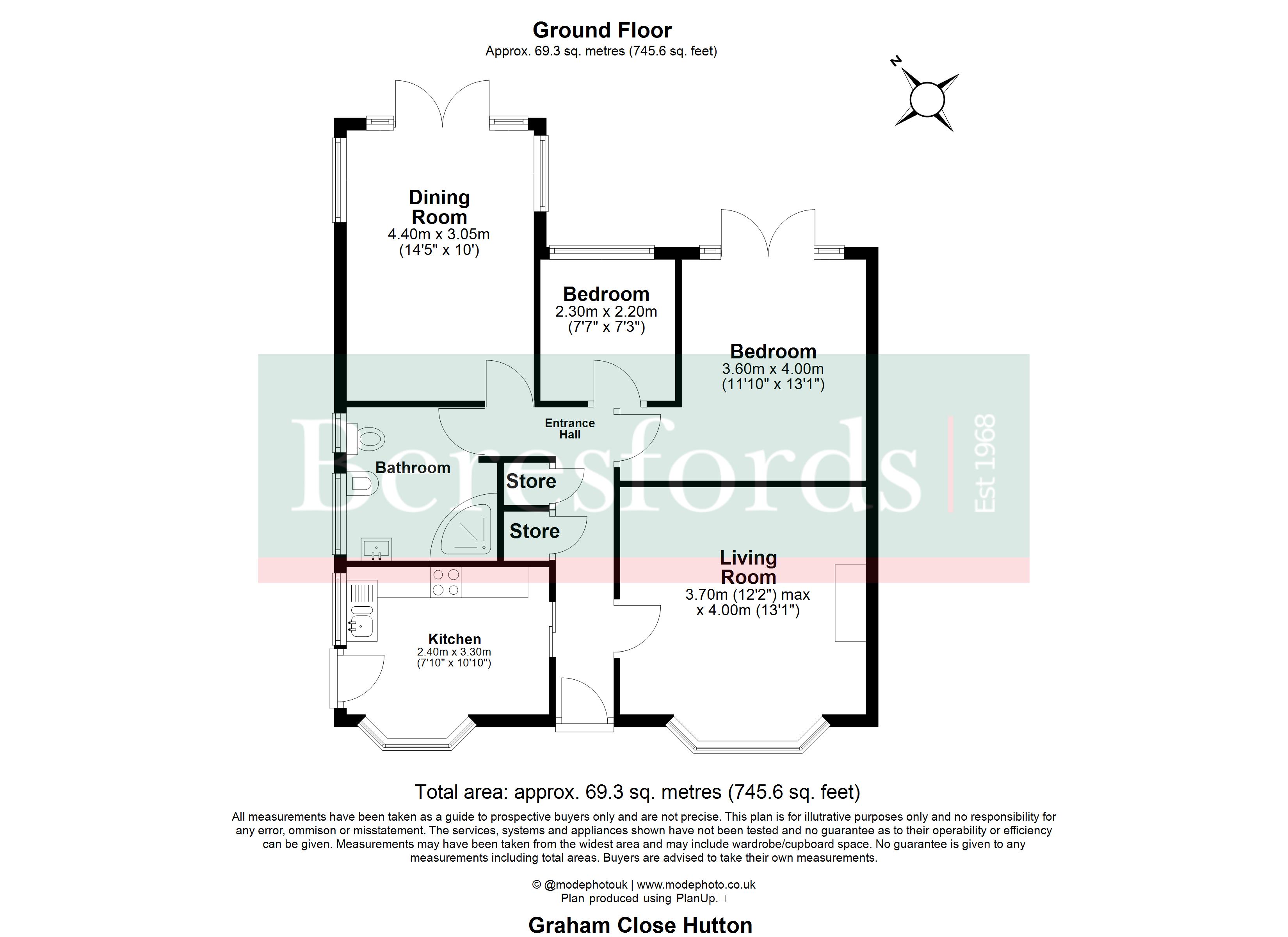 7, Graham Close, Brentwood floorplan