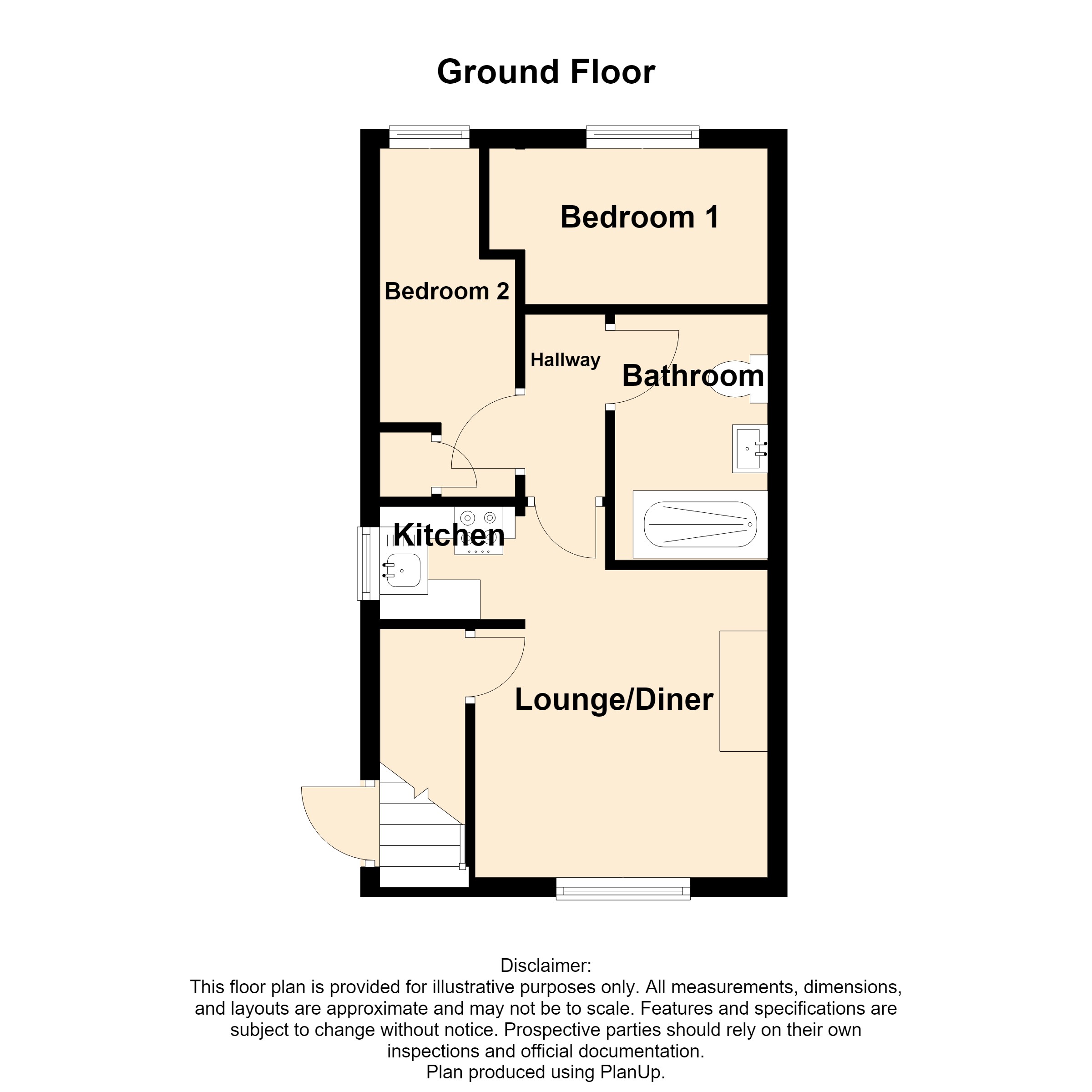 8, Holbein Close, Warwickshire floorplan
