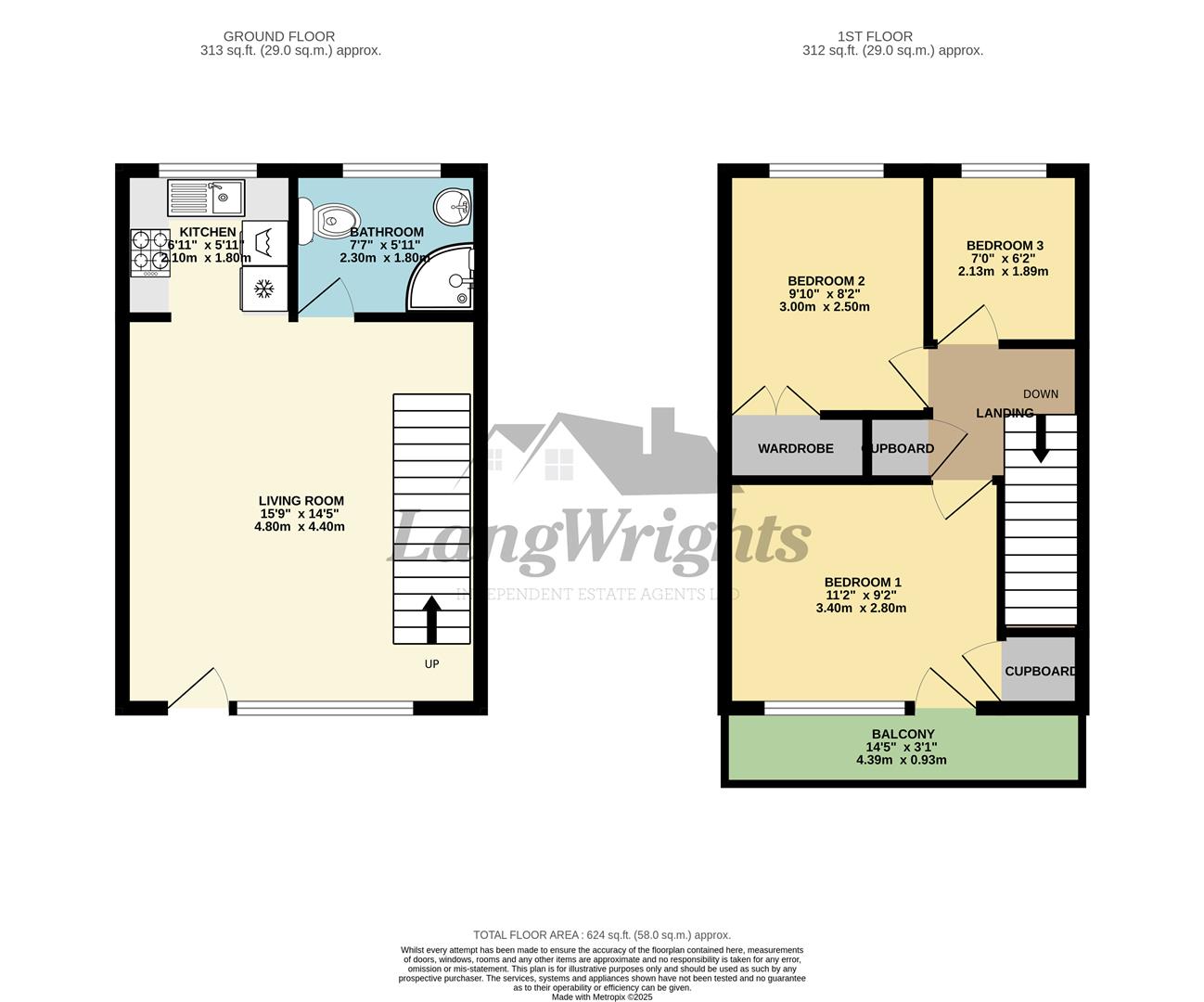 64, Waterside Park, The Street, Lowestoft floorplan