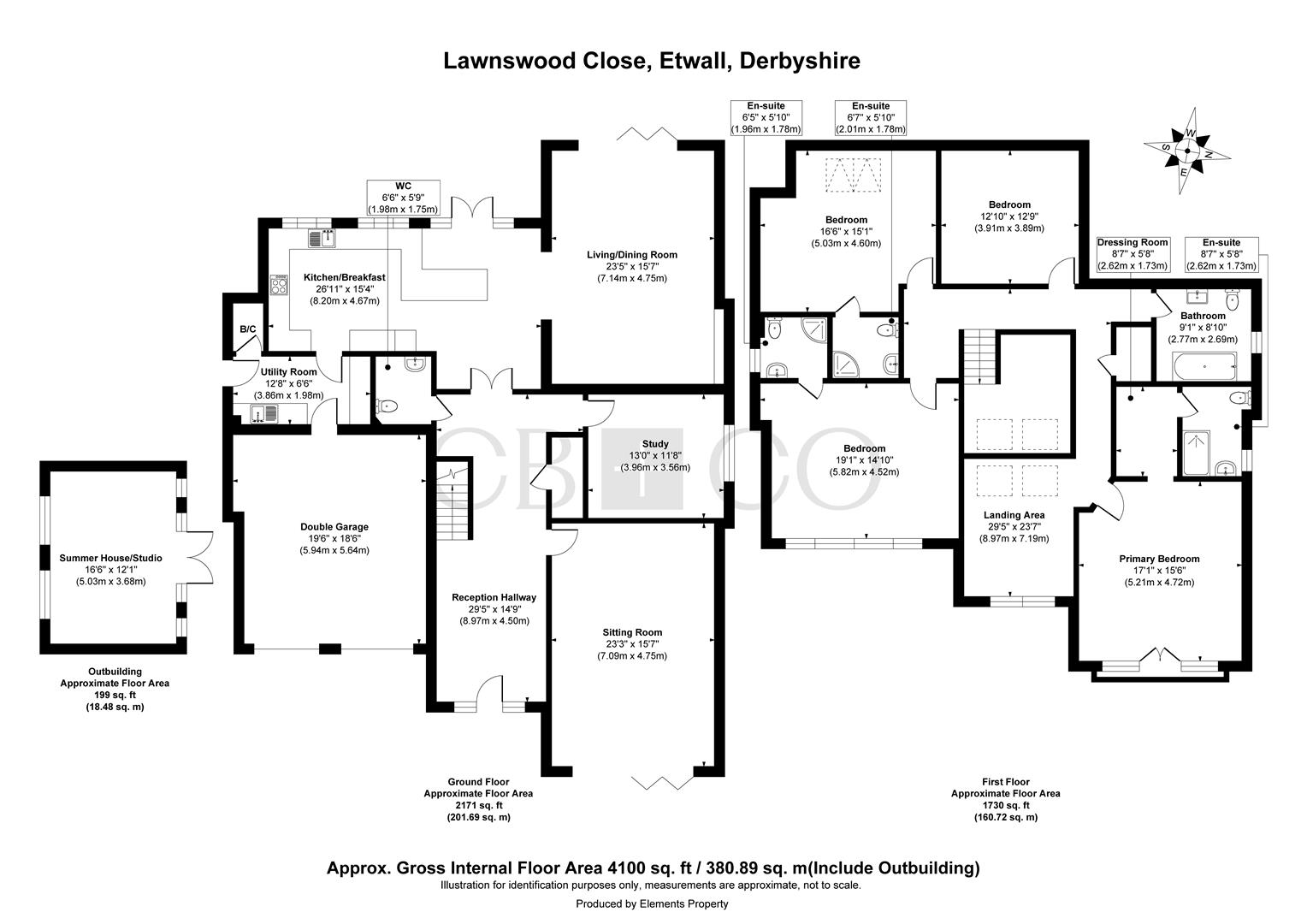 2, Lawnswood Close, Derby floorplan