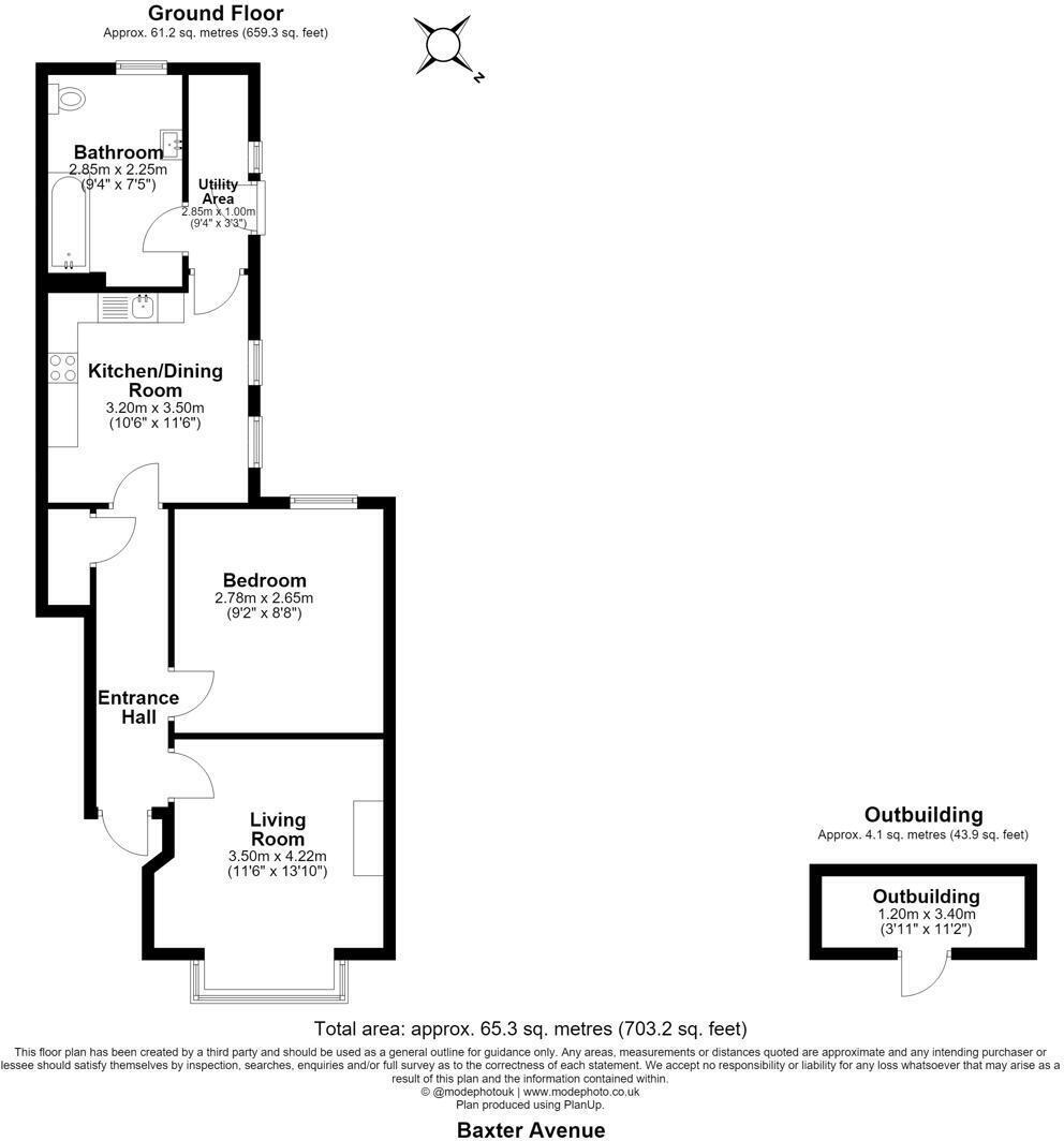 99, Baxter Avenue, Southend-On-Sea floorplan