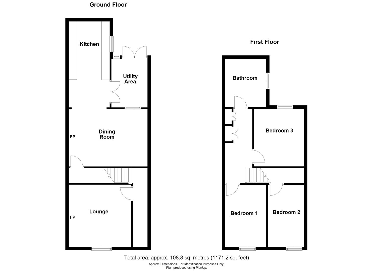 10, Highfield Road, Chesterfield floorplan