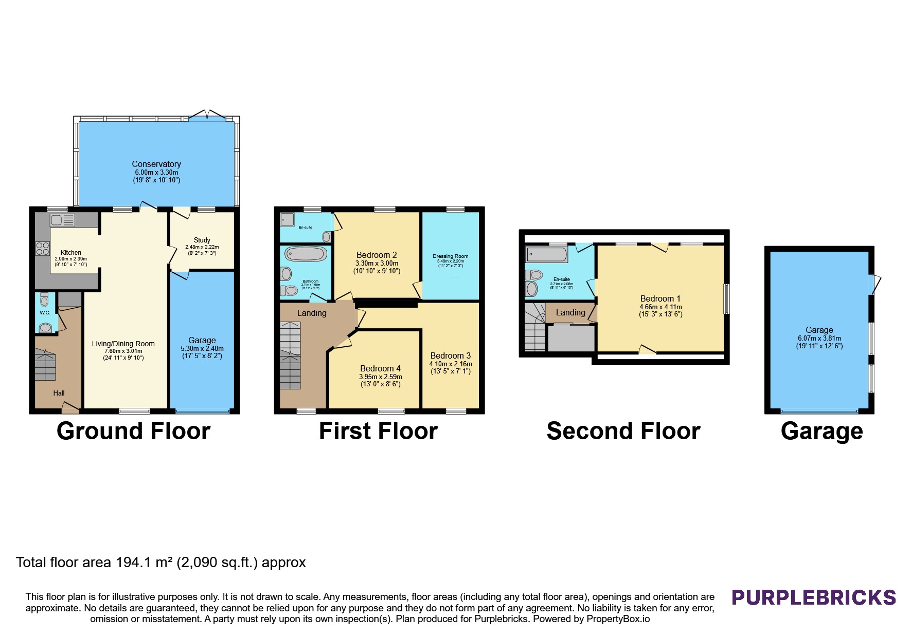 2, Lapwing Drive, Sittingbourne floorplan