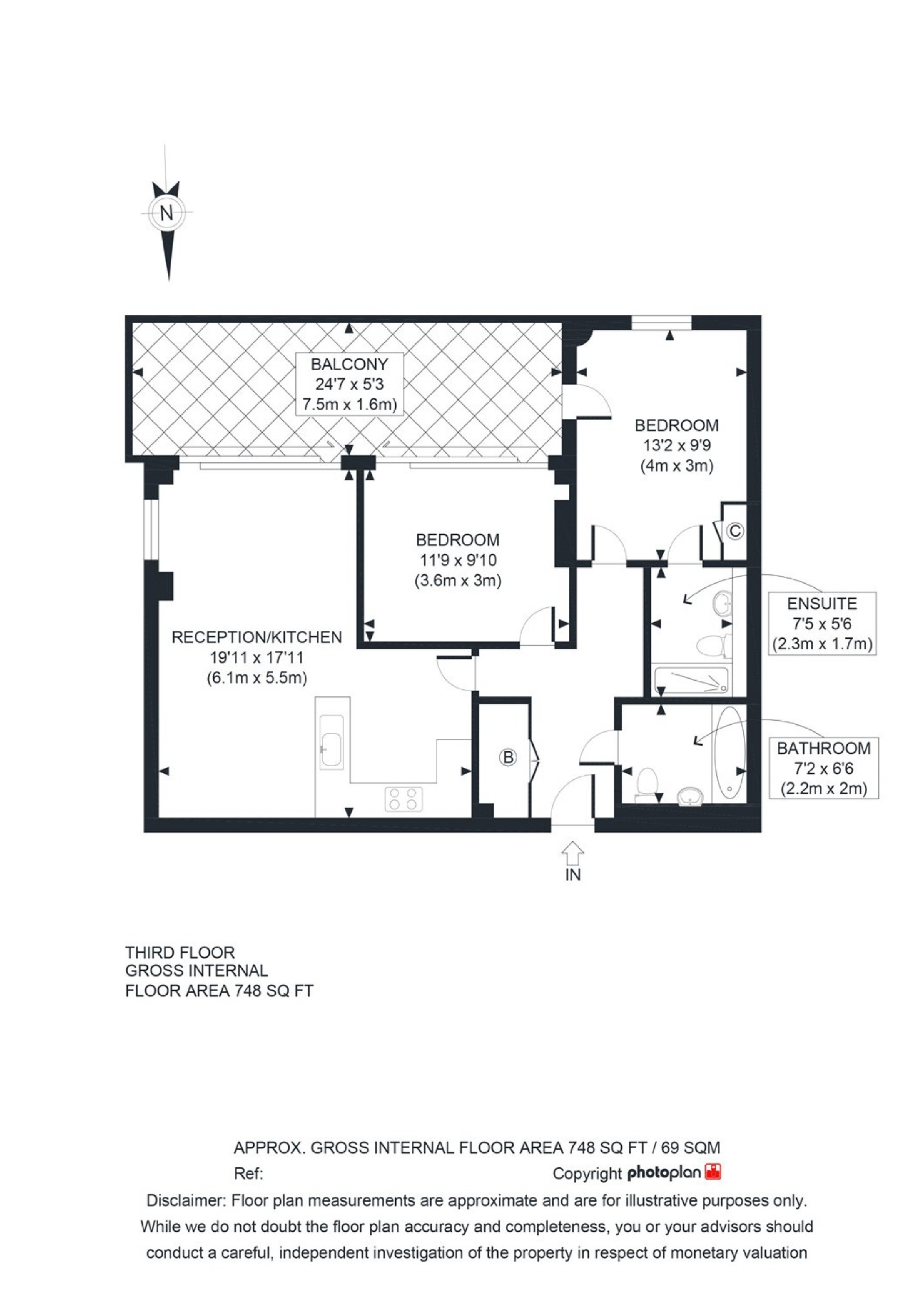 Blackfriars Road, London floorplan