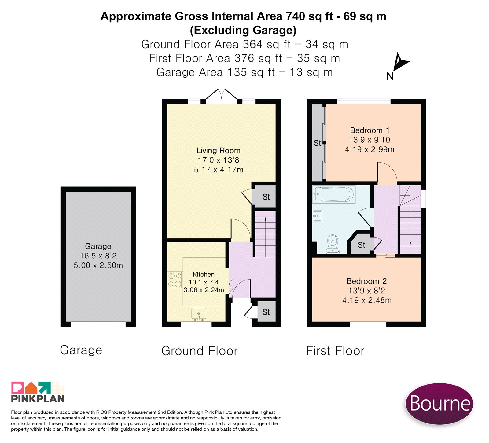 61, Elder Road, Woking floorplan