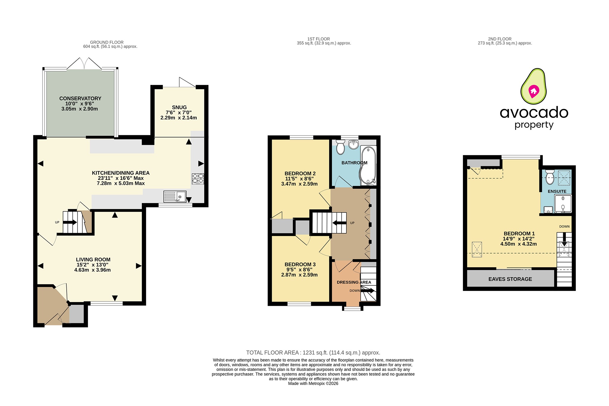20 Simkins Close, Winkfield Row, Berkshire floorplan