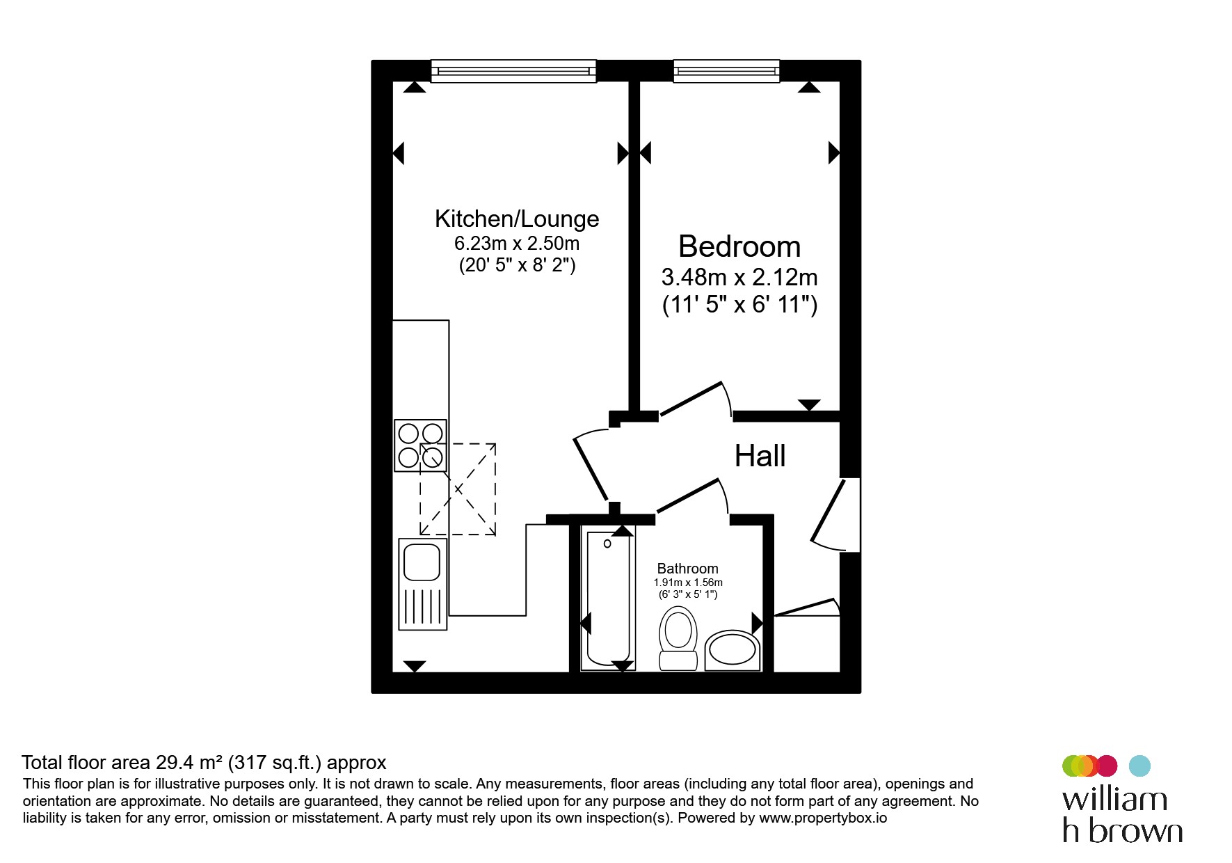 59b, High Street, Royston floorplan