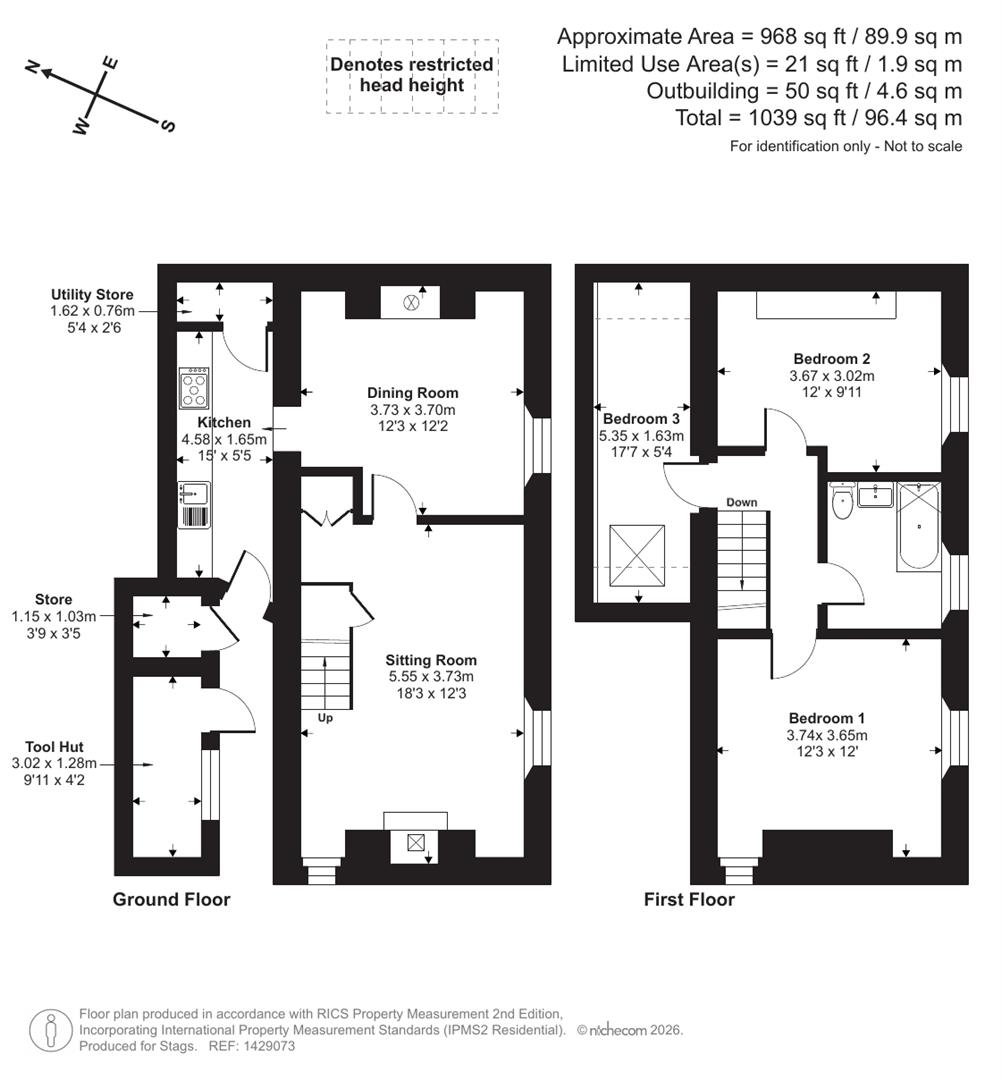 Oak Cottage, Lake Road, Plymouth floorplan