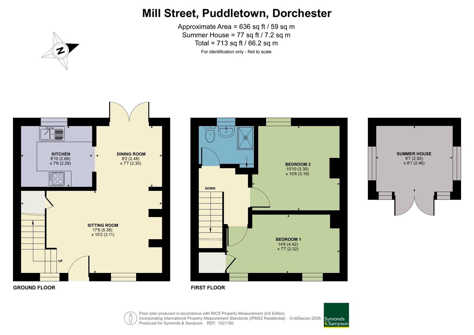 6, Mill Street, Dorchester floorplan