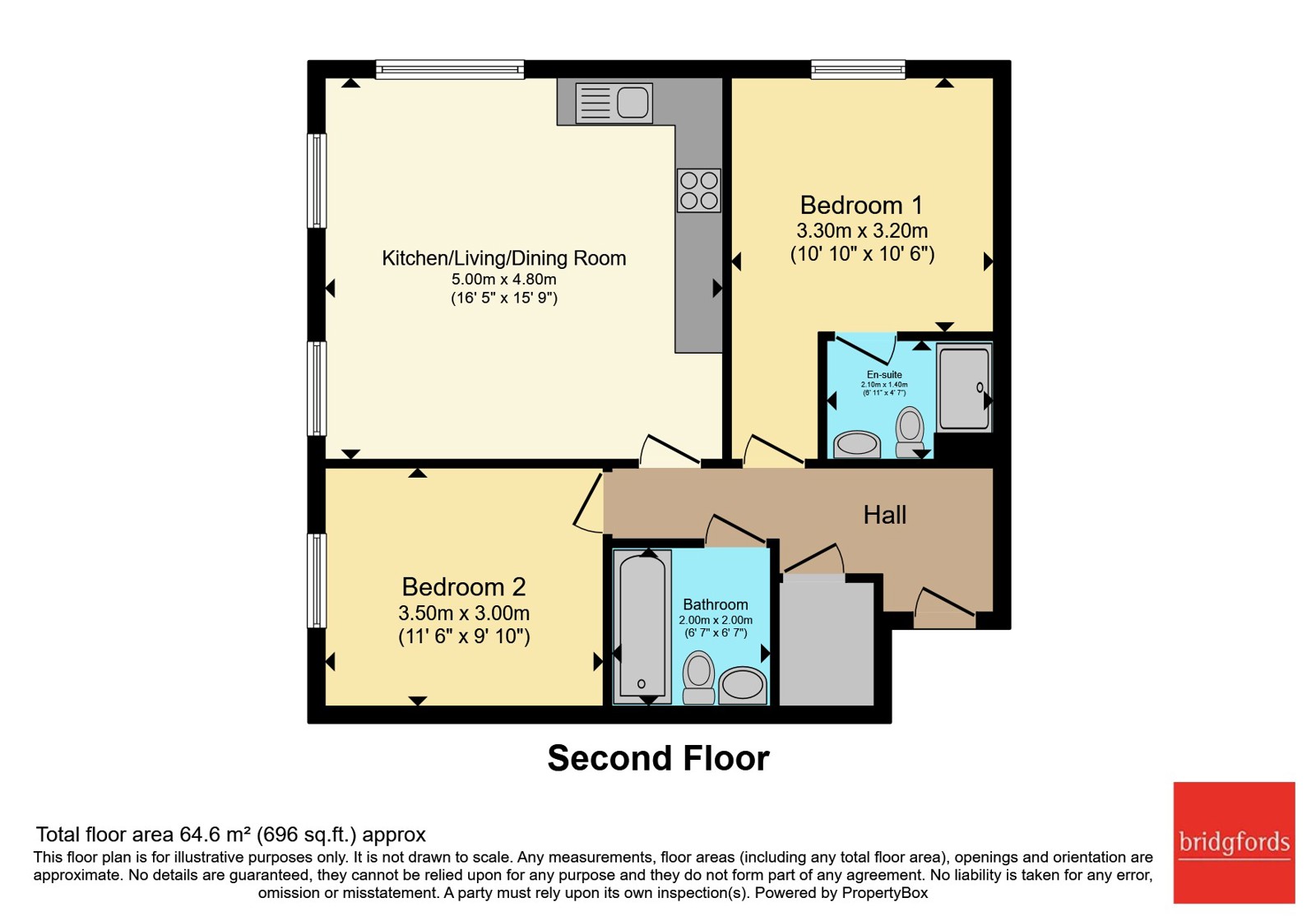 Flat 13, Public Haus, 10, Ellerby Road, West Yorkshire floorplan