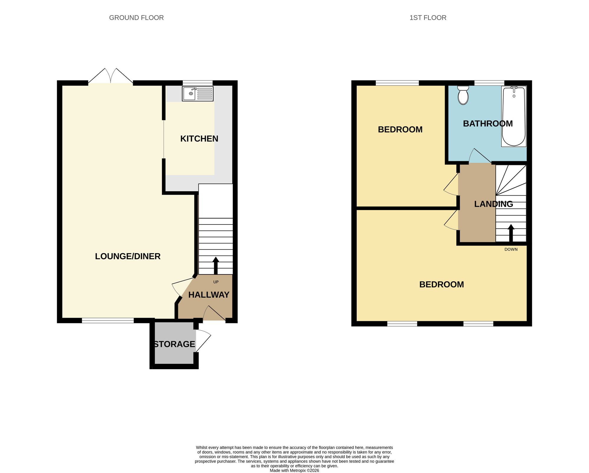 1 McCormick Drive, Telford floorplan