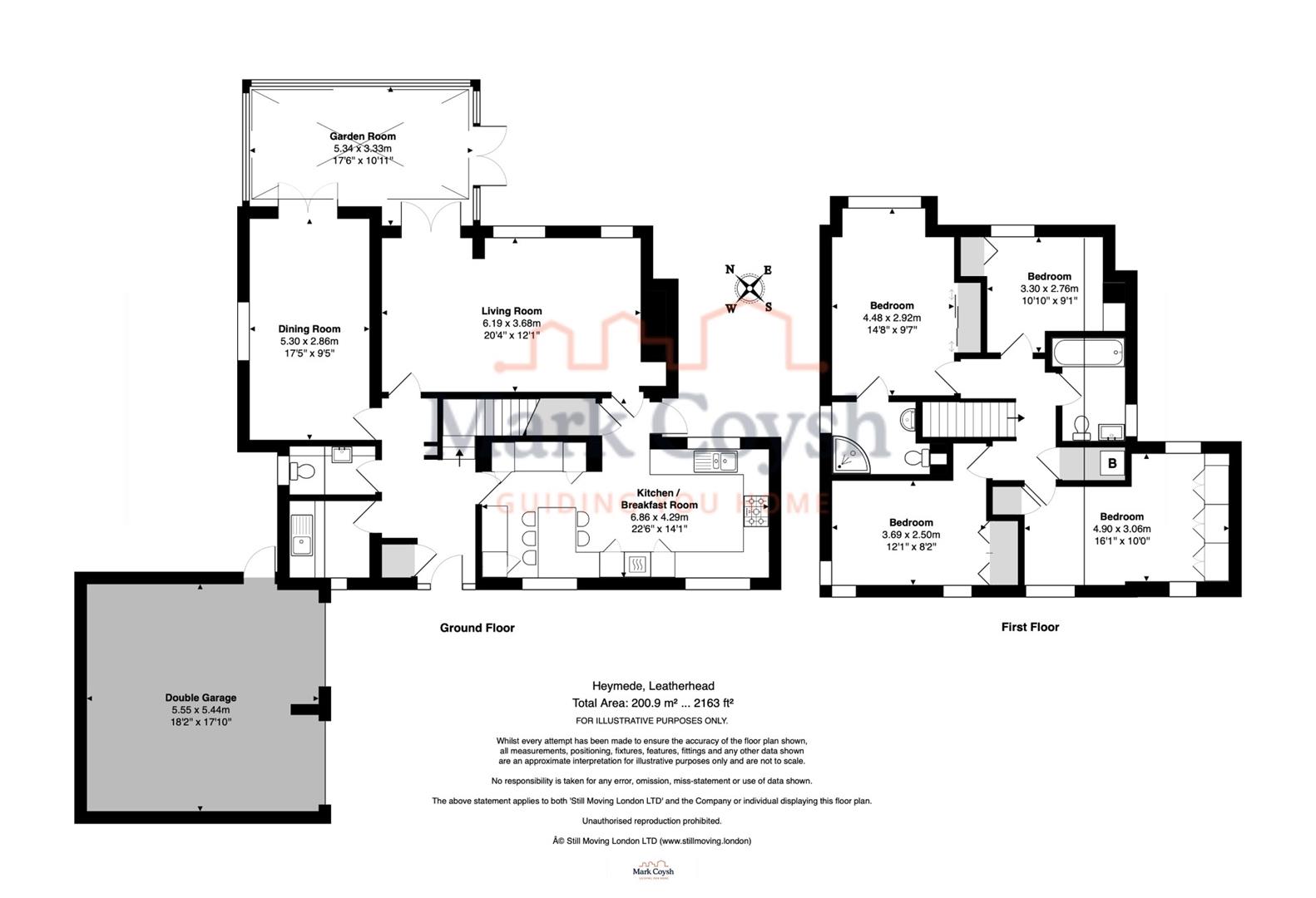 18, Heymede, Leatherhead floorplan