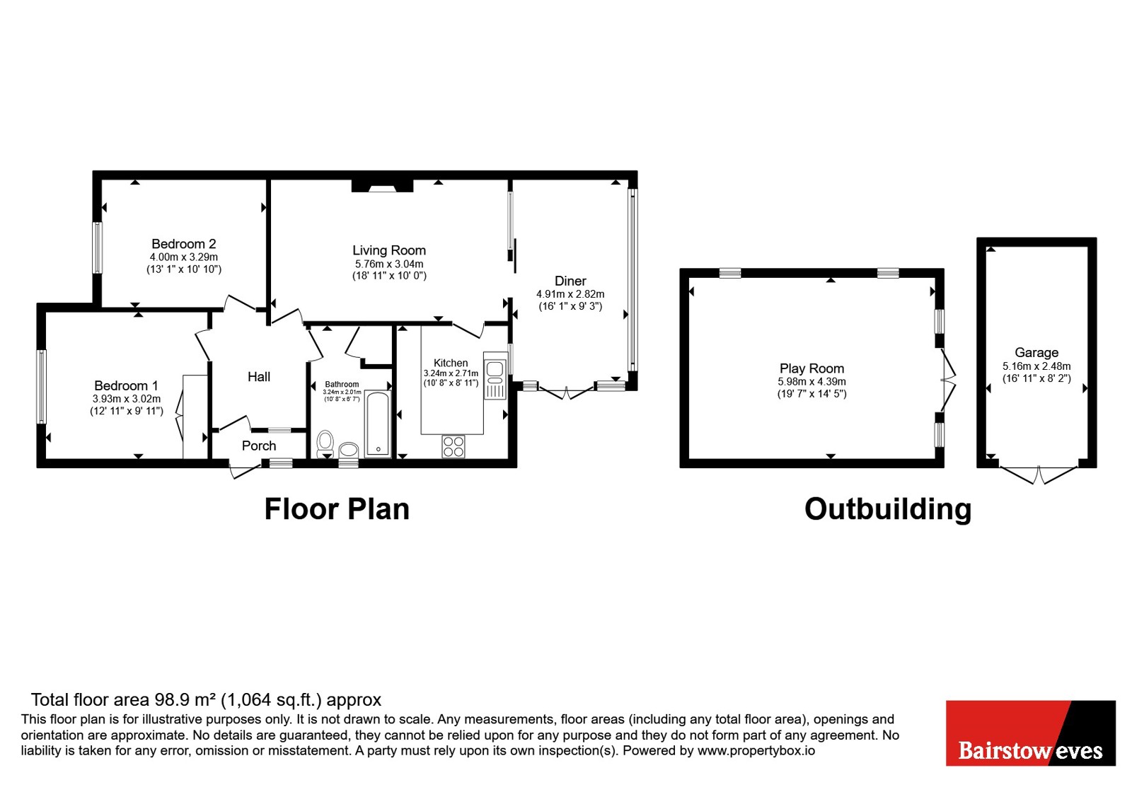 36, Berwick Road, Rainham floorplan