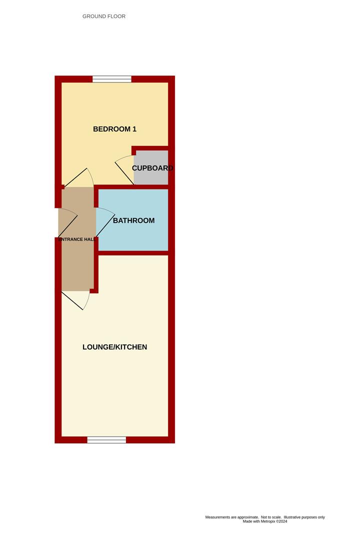 5 Chapel Apartments, Bank Street, Coleford floorplan