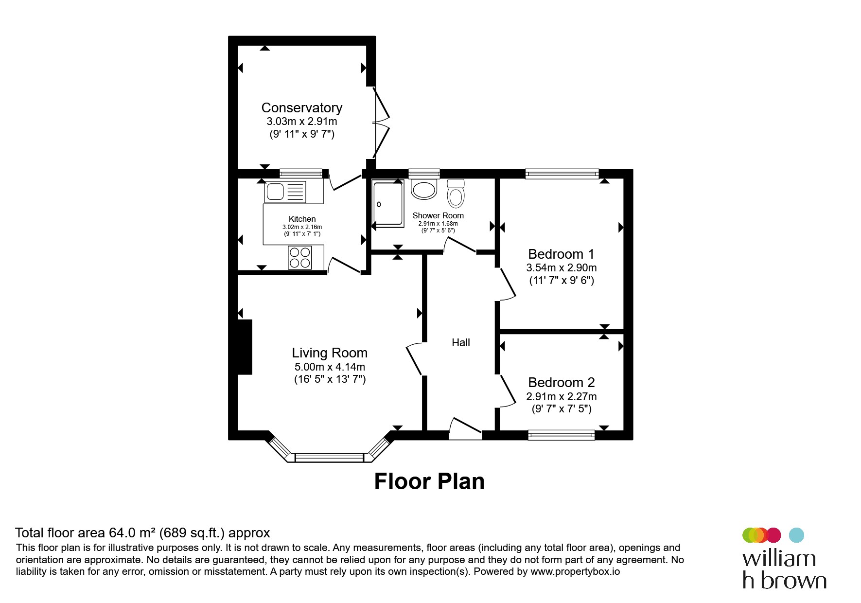 2, Sanctuary Fields, Sheffield floorplan
