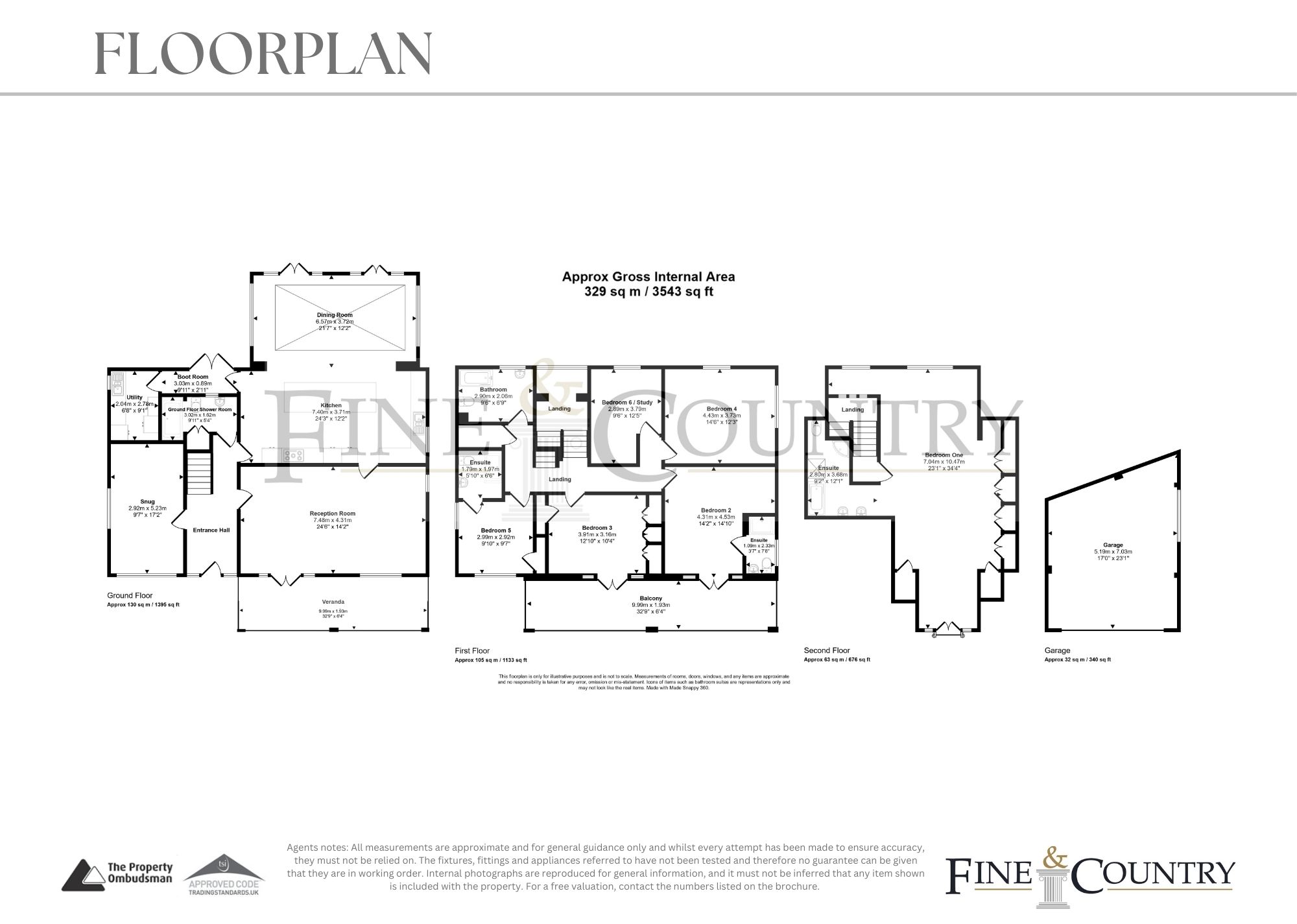 Henley, 8, South Walk, West Sussex floorplan