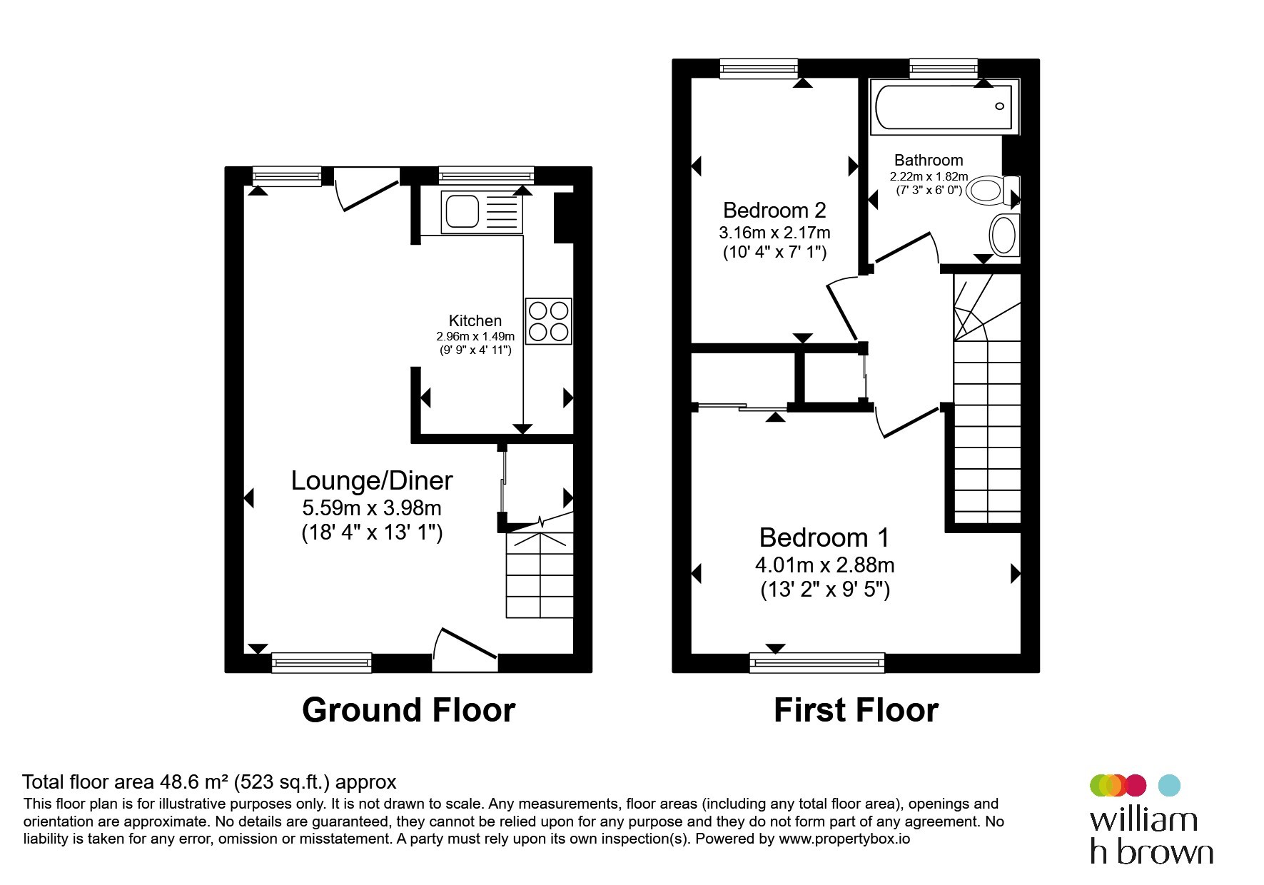 11, Walsingham Mews, Diss floorplan