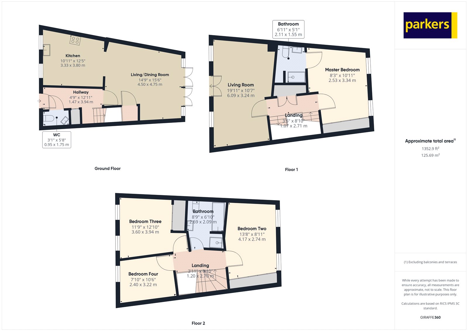 MARKETING CARD - 137,, Home Straight, Berkshire floorplan