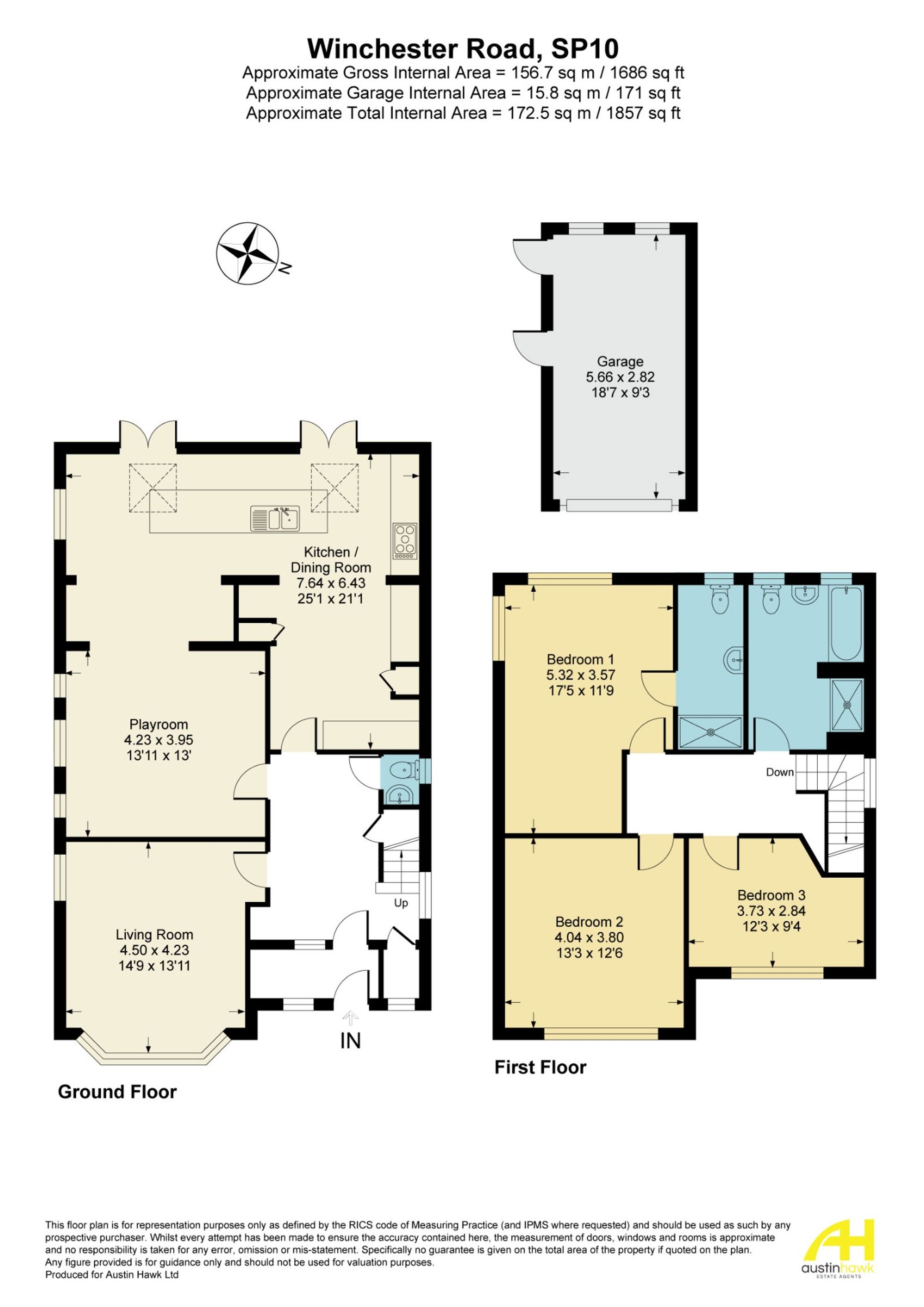 76 Winchester Road, Andover floorplan