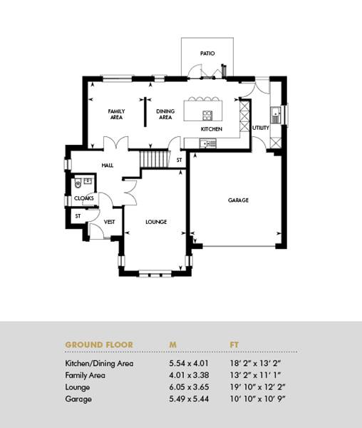 5 Bedrooms Detached house for sale in 